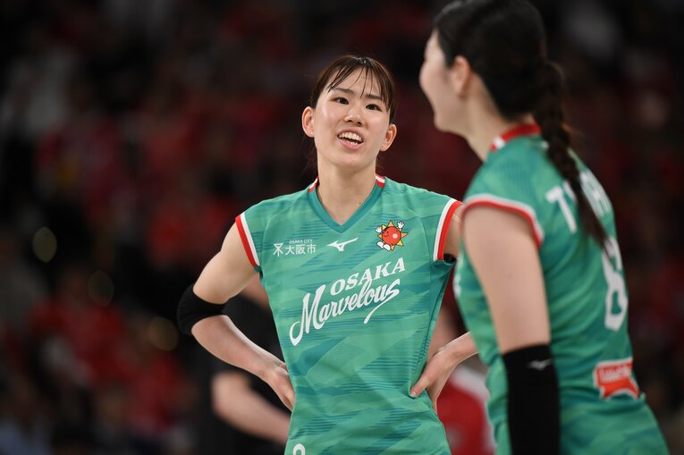 大阪マーヴェラス・林琴奈　©︎OSAKA Marvelous