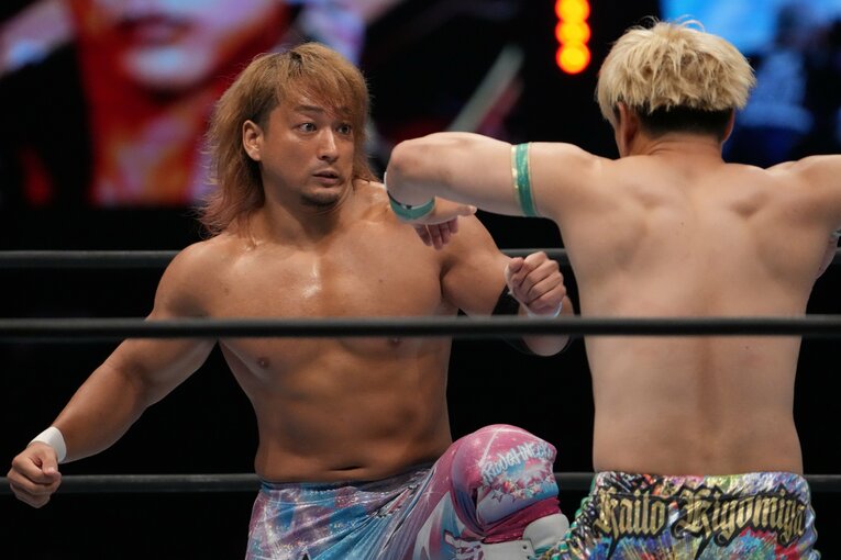 清宮海斗と海野翔太による『G1 CLIMAX 33』Aブロック公式戦