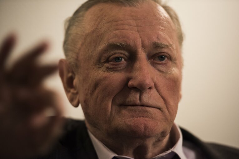 代表監督退任後のオシム（2015年）　©Takuya Sugiyama