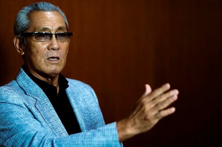 2016年から2年間、中日を率いた森繁和 ／ photograph by Takuya Sugiyama