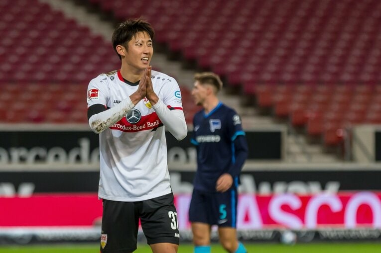 ヘルタ戦では失点シーンに関与するなど、まだまだ課題も見られる©Getty Images