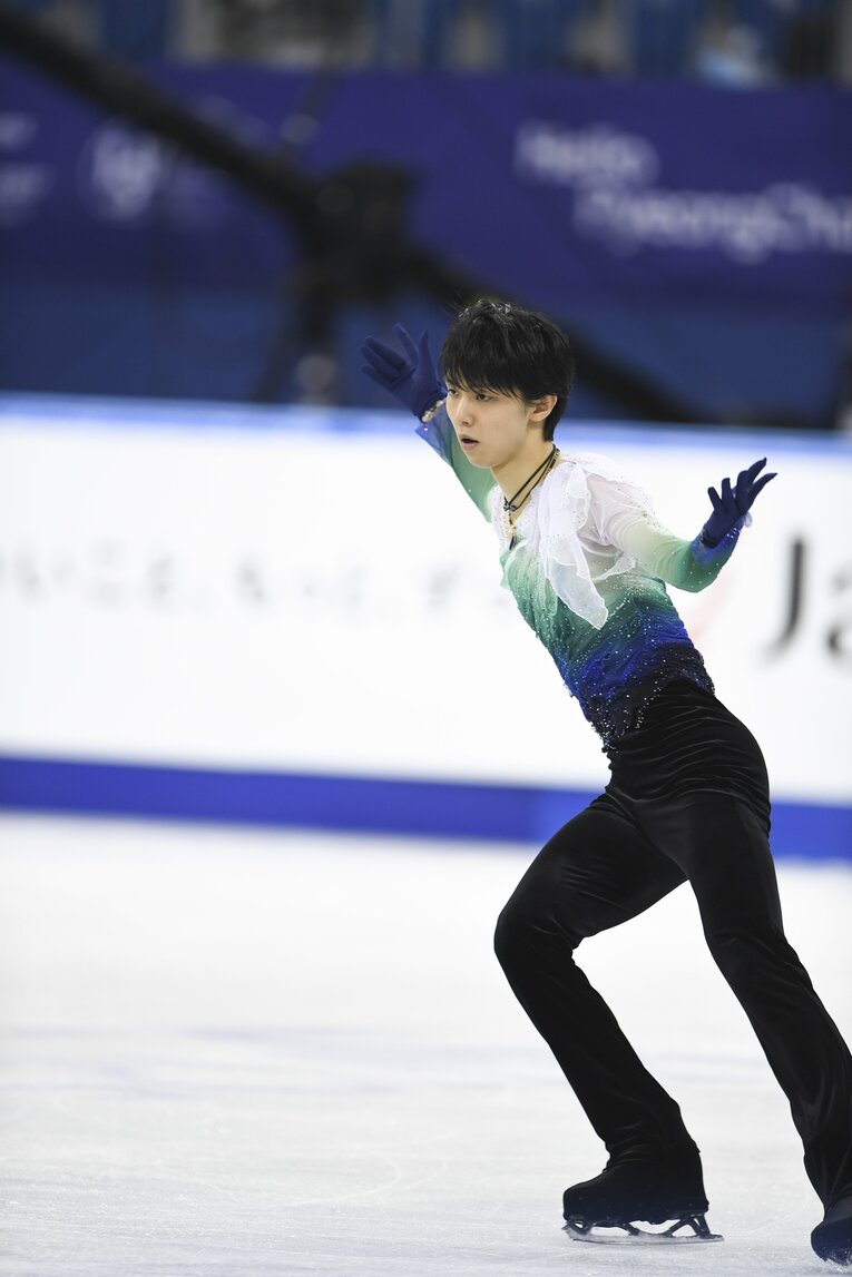 2017年2月、四大陸選手権のフリー　©Asami Enomoto