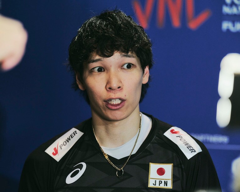 山内晶大（VNLスロベニア戦）©︎Yuki Suenaga