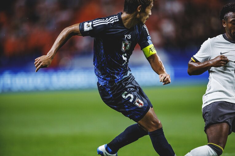 守田英正（2024年W杯アジア最終予選・中国戦）©︎Kiichi Matsumoto