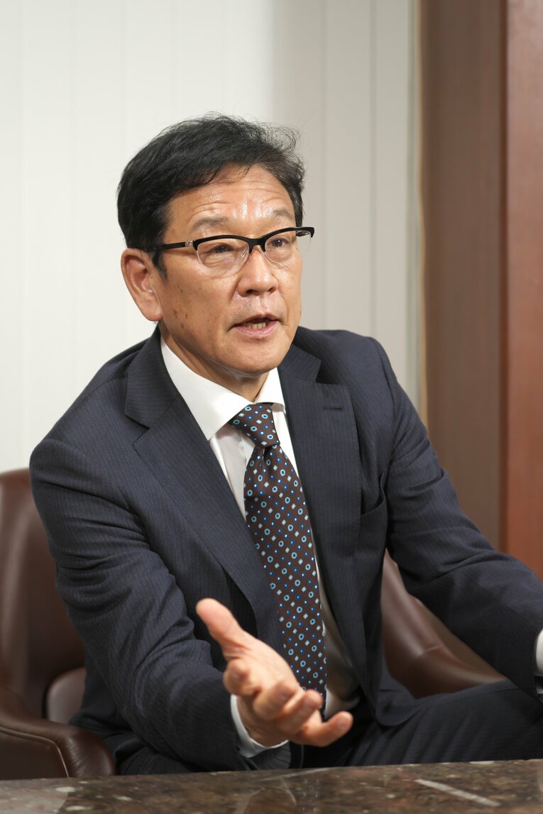 当時日本ハム監督の栗山英樹氏 ©Hideki Sugiyama