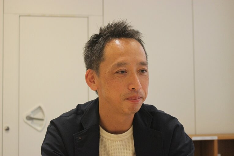 当時の記憶を振り返り、感極まる中川智博　©Number Web