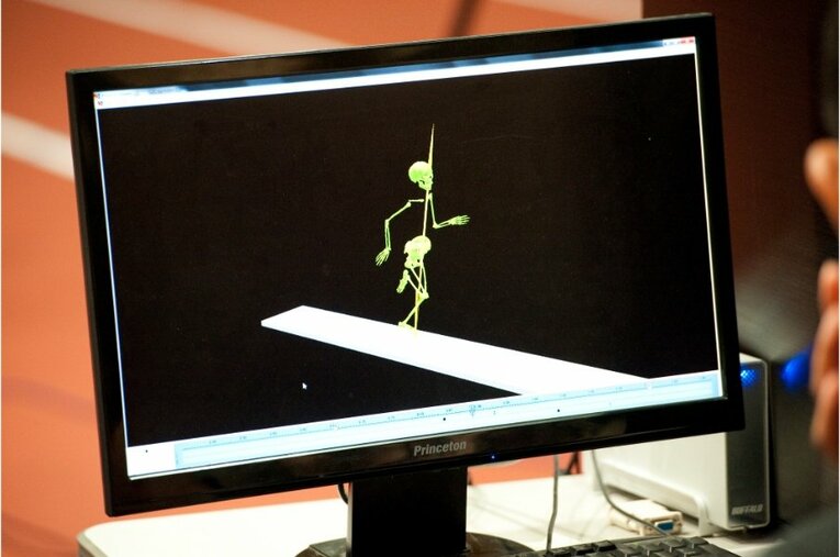 国立スポーツ科学センターの内観（2012年撮影）©Toshiya Kondo