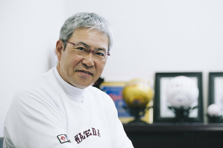 学生たちの自主性を尊重するのが監督としてのスタンスだという　©Asami Enomoto