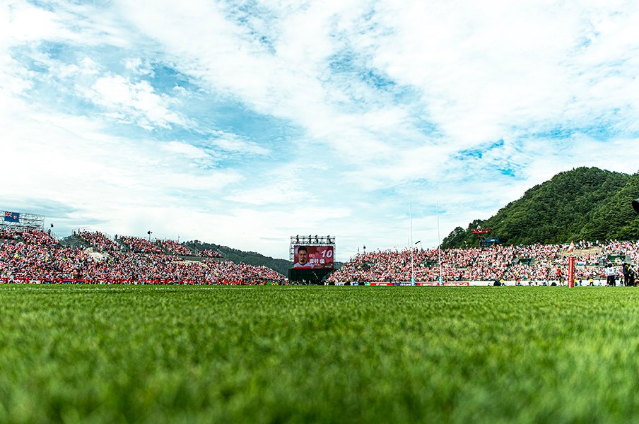 釜石にラグビーW杯がやってくる!震災から8年、1万人が集まった。<Number Web> photograph by Atsushi Kondo