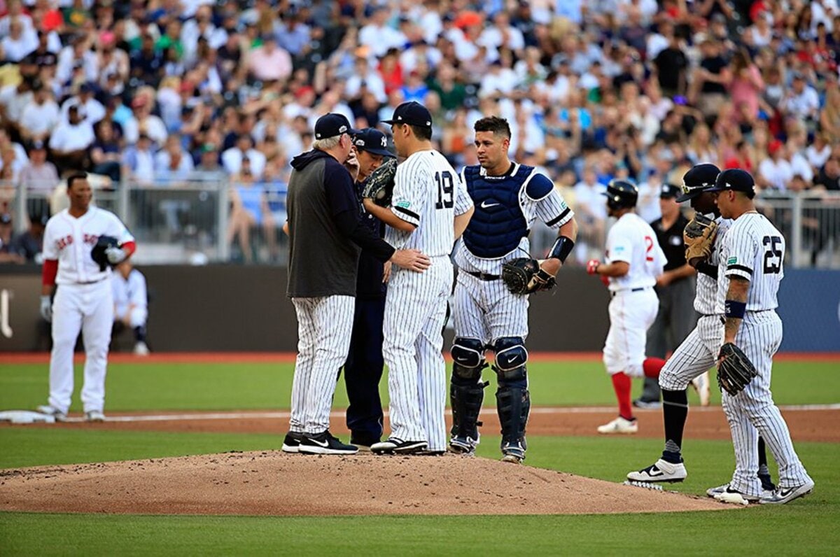 ロンドン興行とブルペンの崩壊 田中将大も苦戦 本塁打時代の闇 Mlb Number Web ナンバー