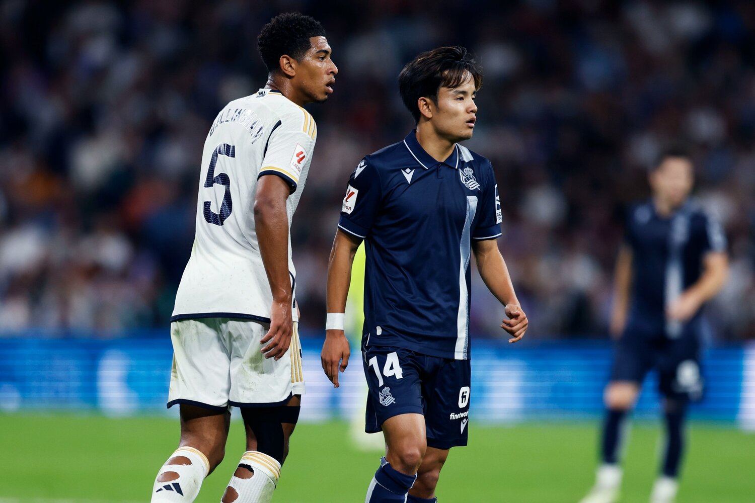 ベリンガムと久保は今季リーガで最も注目を集める2人となっている