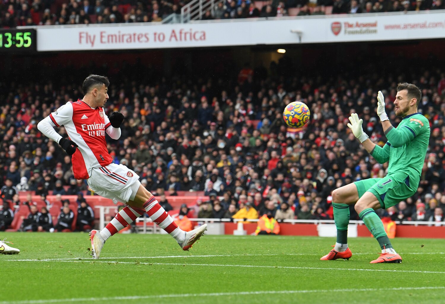 マルチネッリの一撃　©Getty Images