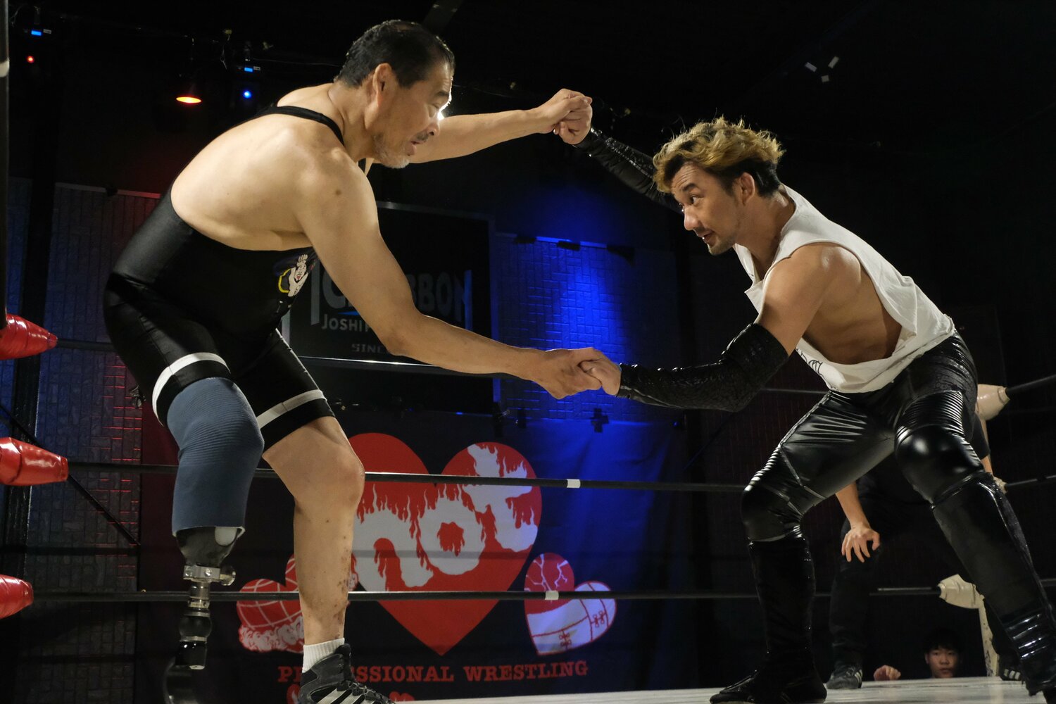 「hotシュシュ」プレ旗揚げ戦では勝村周一朗と対戦　©Norihiro Hashimoto