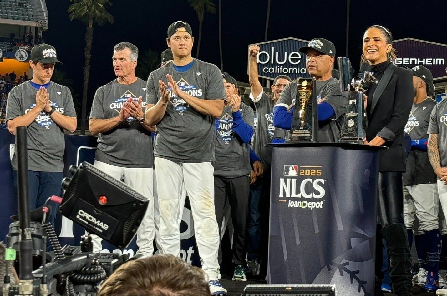 大谷がいた一で、MVPはなんとなく察することが　©Naoyuki Yanagihara