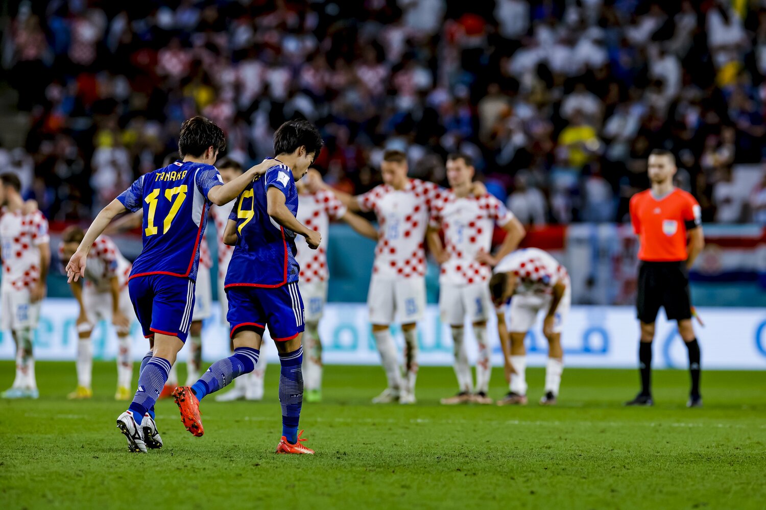 カタールW杯クロアチア戦。日本代表は“4度目の正直”でベスト16の壁を破れるのか　©Kiichi Matsumoto/JMPA