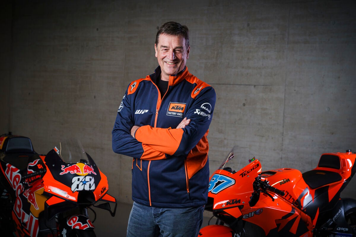 KTM時代のクルト・トリブ　©KTM Factory Racing Management MotoGP 2022