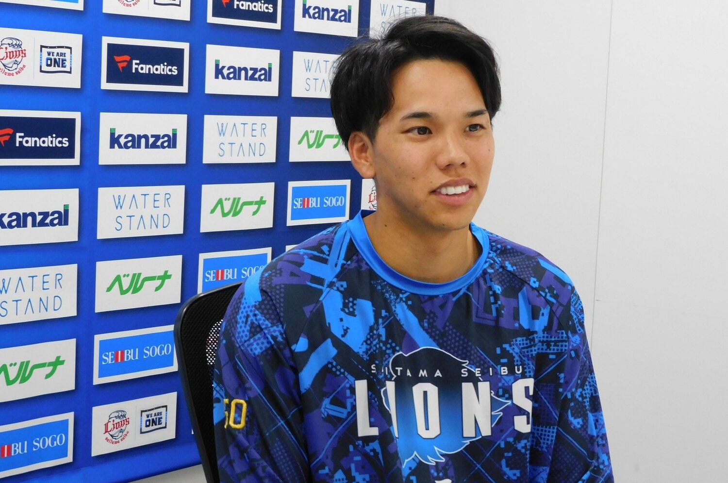 走塁の極意について話す髙松　©Number Web