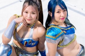 【注目】「フェリス卒の元銀行員」雪妃真矢と女子デスマッチファイター・世羅りさ　“復活タッグ”がアイスリボンで目指す歴代最強《特別グラビア》
