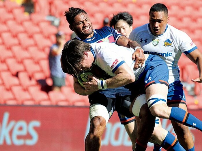 グローバル・テンズで見せた、日本ラグビーの成長と自信。～平尾誠二もサンヨーを称えているはずだ～＜Number Web＞ photograph by  by Nobuhiko Otomo