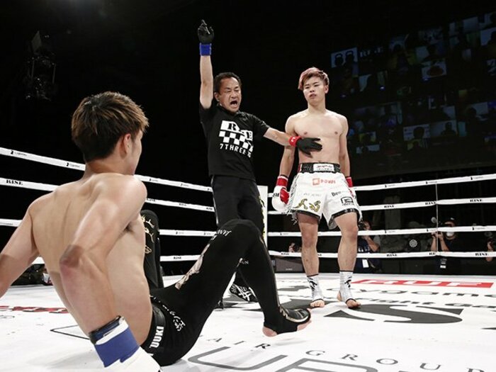 無観客試合は“純度100%”の強さ！那須川天心、90秒KOの衝撃を解析。＜Number Web＞ photograph by （C）RISE