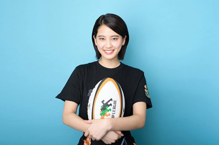 山崎紘菜のラグビー愛が深すぎる。女優業と1日4試合観戦の超多忙生活。(6)