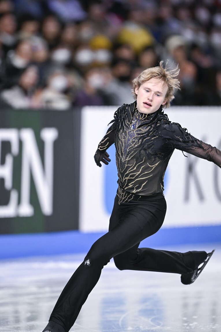 GPファイナルで圧巻の優勝を果たしたイリア・マリニン　©Asami Enomoto