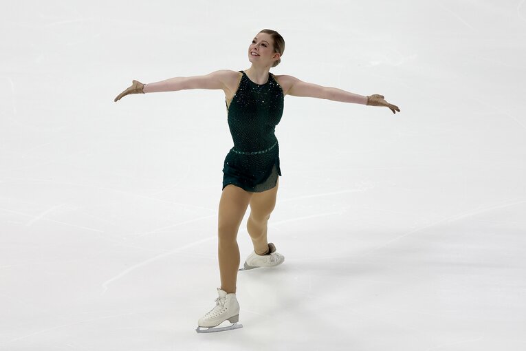 全米選手権SPでは3＋3も久々に決めるなど、ノーミスの演技を披露した