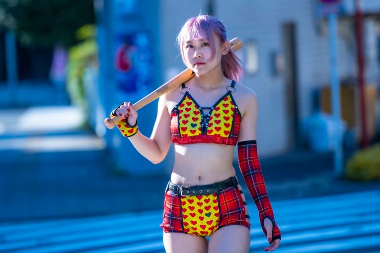 慶應プロレス研究会“唯一の女子学生レスラー”無村架純が“男子相手”に闘う理由「木村花さんみたいに」《特別フォトインタビュー》(54)
