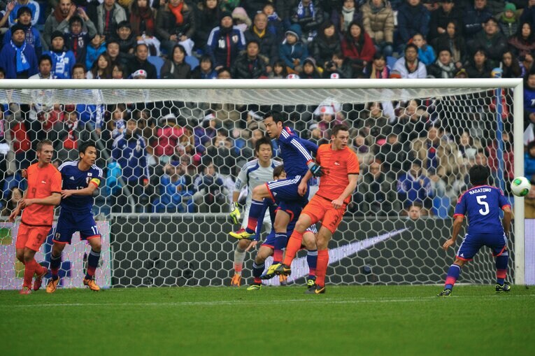 2013年オランダ戦　©︎Takuya Sugiyama