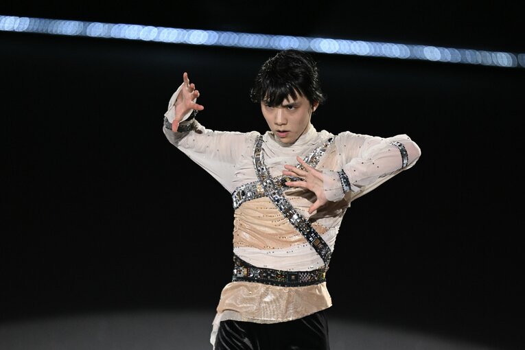 アイスショー「プロローグ」で演じた『ロミオ＋ジュリエット』　©Asami Enomoto