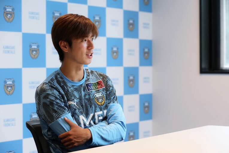 大関友翔（20歳／川崎フロンターレ） ©Shigeki Yamamoto