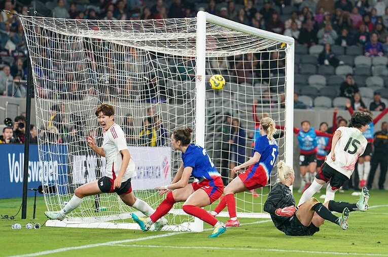 シービリーブスカップで久々の公式戦優勝を飾った、なでしこジャパン。殊勲の古賀塔子らが語ったニルス新体制の要点とは ／ photograph by Brad Smith/ISI Photos/USSF,Getty Images