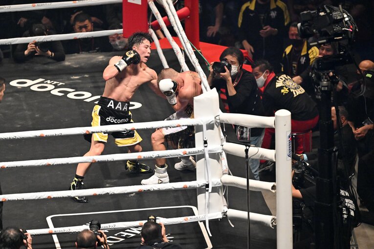 2022年12月13日／ポール・バトラー戦（WBA・WBC・IBF・WBO世界バンタム級王座統一戦）©Naoya Sanuki