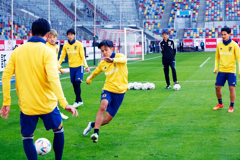 「鎌田大地、三笘薫の得点や久保建英の守備は…」「ドイツ、スペイン相手だとどうなるか」欧州在住カメラマン視点で見るアメリカ戦(26)