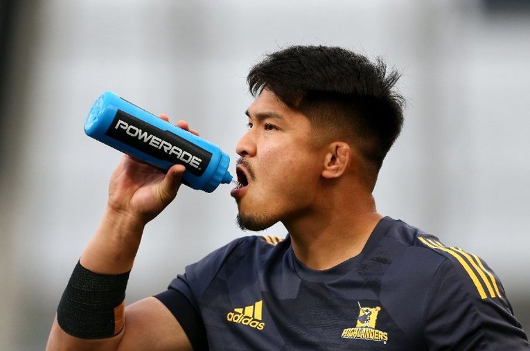 2週間の自主隔離期間を終え、ハイランダーズの一員としてスーパーラグビーのピッチに立った姫野和樹。いよいよ挑戦が始まった ／ photograph by Getty Images