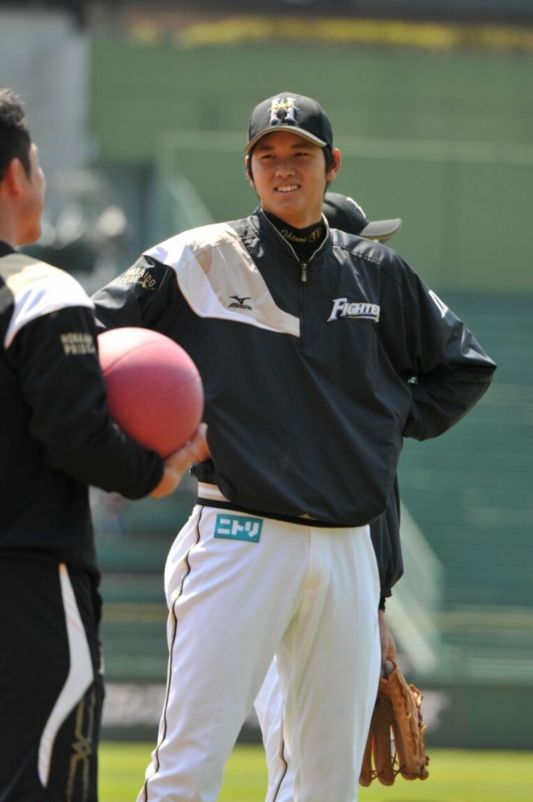 2013年の大谷　©Hideki Sugiyama