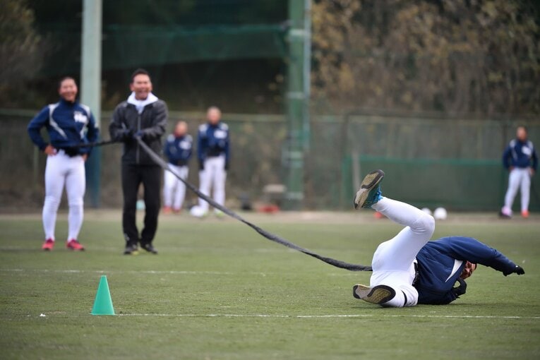 大阪桐蔭練習の様子　©Hideki Sugiyama