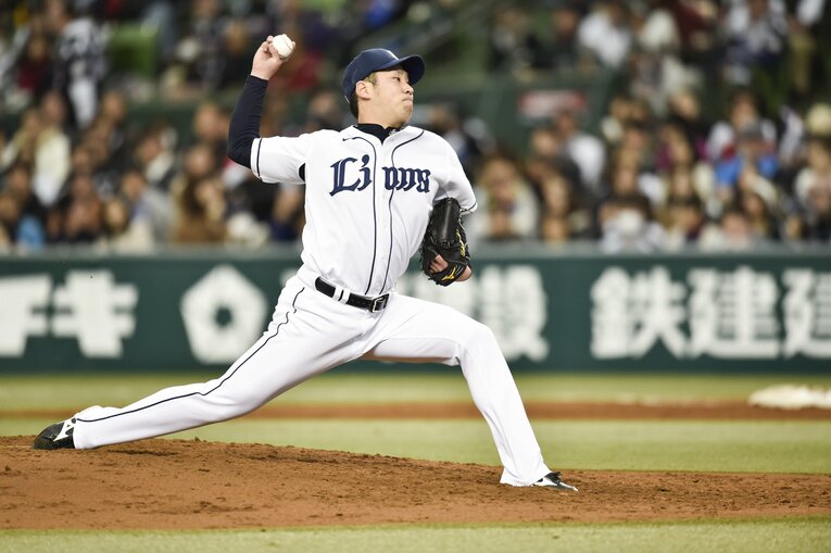 西武のクローザーとして長年活躍する増田　©Nanae Suzuki