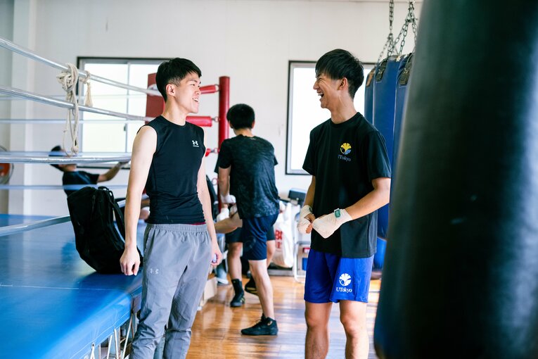 東京大学ボクシング部・伊藤朝樹　©︎Nanae Suzuki