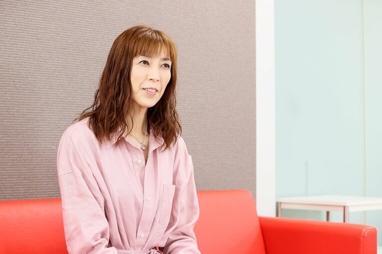 大林素子さん。日本女子バレーの絶対的エースとして3度の五輪に出場し、引退後はスポーツキャスターや女優など活躍の場を広げている　©Shigeki Yamamoto