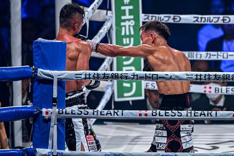 井上拓真vs.堤聖也（WBA世界バンタム級タイトルマッチ）©Takuya Sugiyama