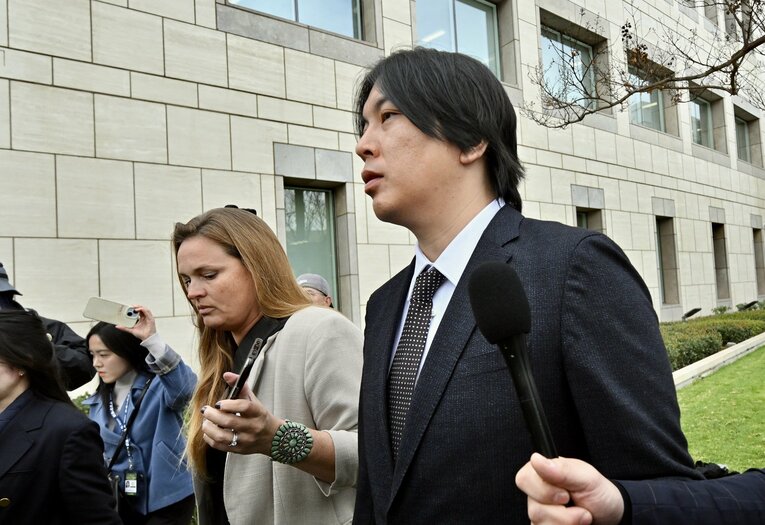 大谷に対して約27億円の賠償命令を受けている水原氏（2025年2月撮影）　©Getty Images