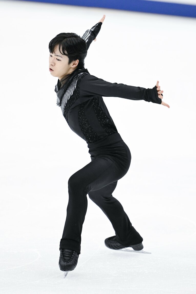 全日本選手権SPの演技　©︎Asami Enomoto