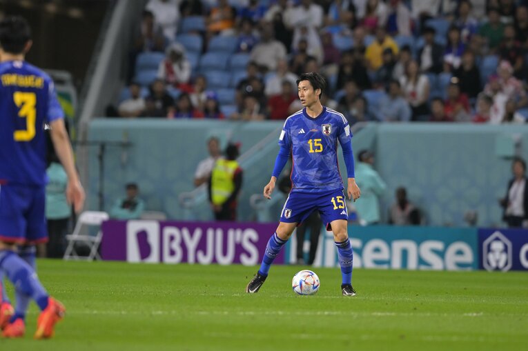 クロアチア戦　©Koki Nagahama／JMPA