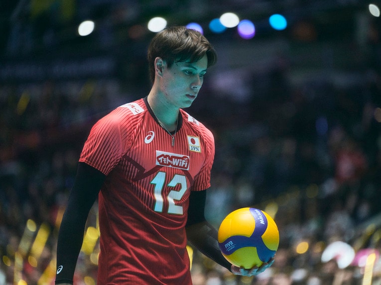 高橋藍　©︎Yuki Suenaga