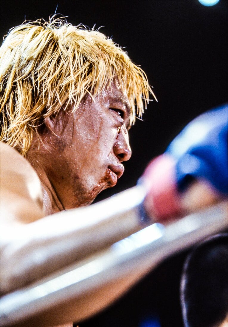 【アンケート4位】ドン・フライvs.高山善廣（2002年）©Susumu Nagao