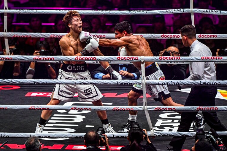 井上尚弥vs.ムロジョン・アフマダリエフ。9月14日、IGアリーナ　©Takuya Sugiyama