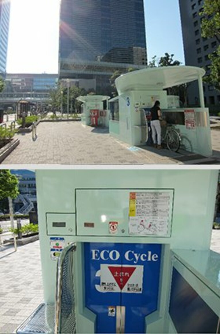 品川駅前にある完全自動制御の駐輪場。日本が誇るハイテクを駆使した、世界でも屈指の最新鋭駐輪場だ！