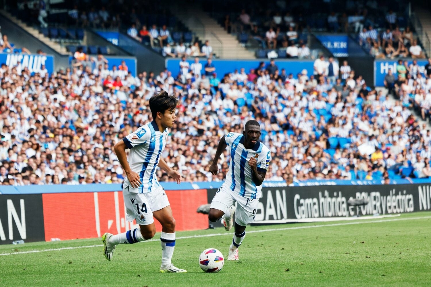 新加入トラオレとのコンビネーション