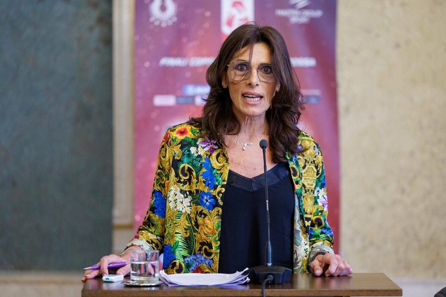 イタリア代表として活躍したコンスエロ・マンジフェスタさん　©︎Lega Volley Femminile